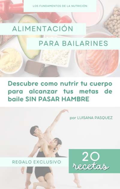 GUIA NUTRICION para bailarines